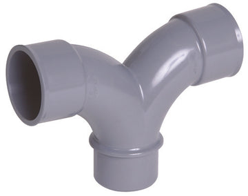 Double coude pvc 87° MF